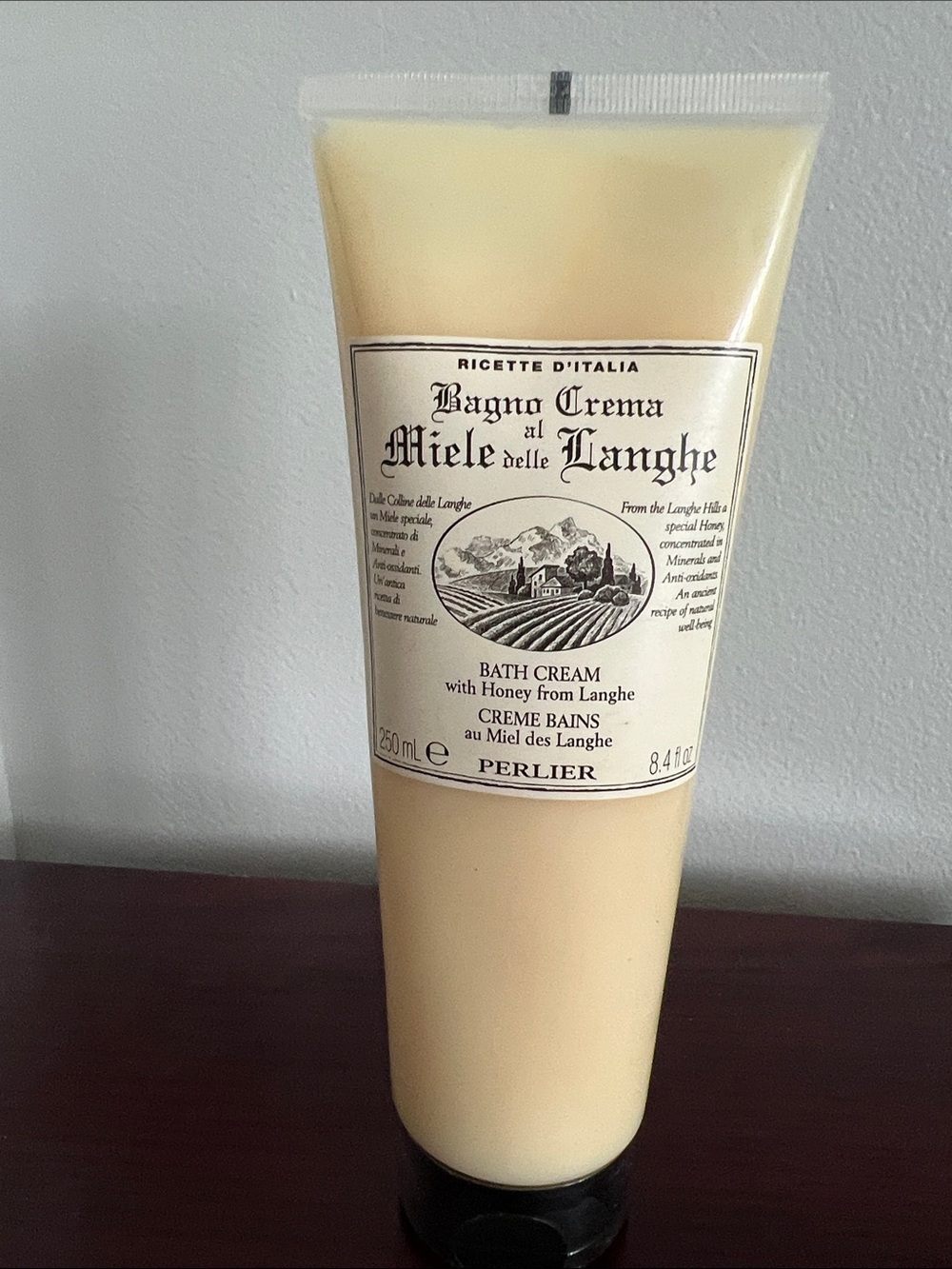 Perlier Miele delle Langhe Bath Cream - with Honey